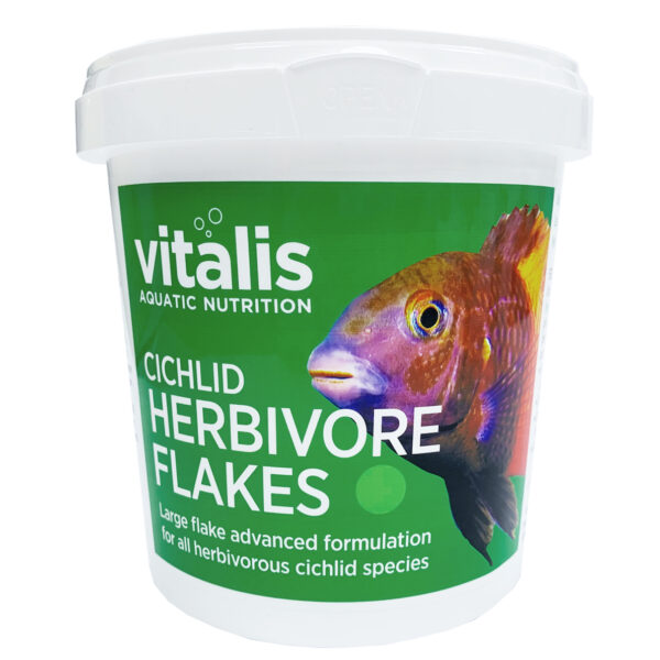 Vitalis Cichlid Herbivore Flakes 90g