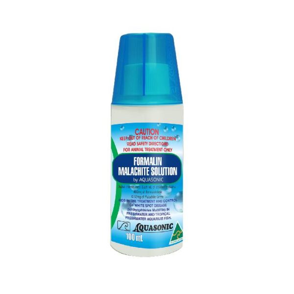 Aquasonic Formalin Malachite Solution 100ml