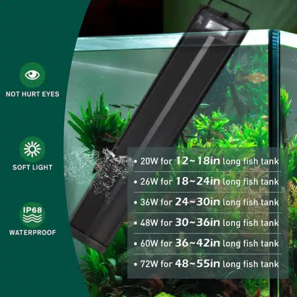 Planted Aquarium Lights 20W - Image 5